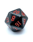 Onyx Red | Dice Set - Mint & Mustard