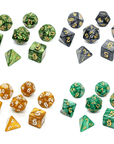 Pearl Forest | Dice Bundle - Mint & Mustard