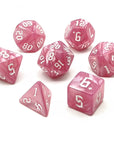 Peony Pearl | Dice Set - Mint & Mustard