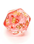 Red Mist | Dice Set - Mint & Mustard