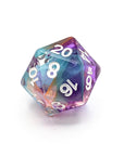 Ribbons of the Fey - Dark | Dice Set - Mint & Mustard