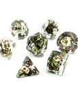 Shallow Grave | Dice Set - Mint & Mustard