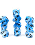 Sky Kingdom | D10 Dice Set - Mint & Mustard