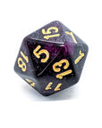 Space Dust Purple | Dice Set - Mint & Mustard