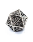 Steampunk Metal Dice | Iron - Mint & Mustard