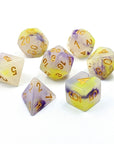 Sun Opal | Dice Set - Mint & Mustard