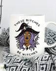 These Bitches be Witches Mug - Mint & Mustard