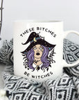 These Bitches be Witches Mug - Mint & Mustard