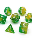 Thorn Whip | Dice Set - Mint & Mustard
