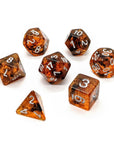 Tiger's Eye | Dice Set - Mint & Mustard
