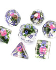 Toadstool Four Seasons | Dice Bundle - Mint & Mustard