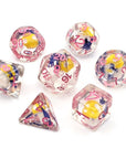 Toadstool Four Seasons | Dice Bundle - Mint & Mustard
