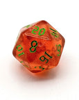Watermelon Gem | Dice Set - Mint & Mustard