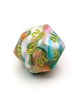 Wild Magic Wildfire | Dice Set - Mint & Mustard