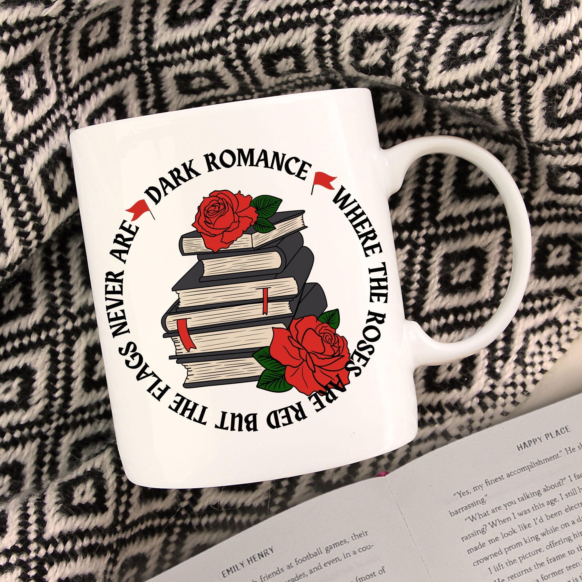Bookish & Beyond Mugs - Mint & Mustard
