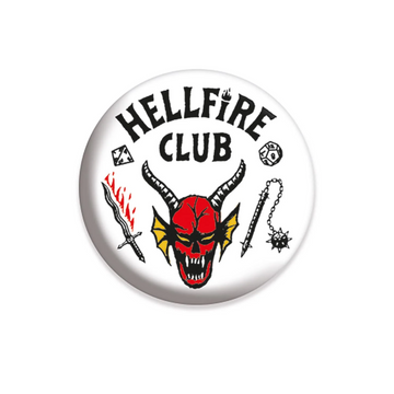 Hellfire Club | Stranger Things Button Pin Badge