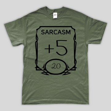 D&D Stats T-Shirt | Sarcasm