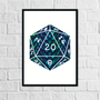 D20 Dragon Scales | Art Print