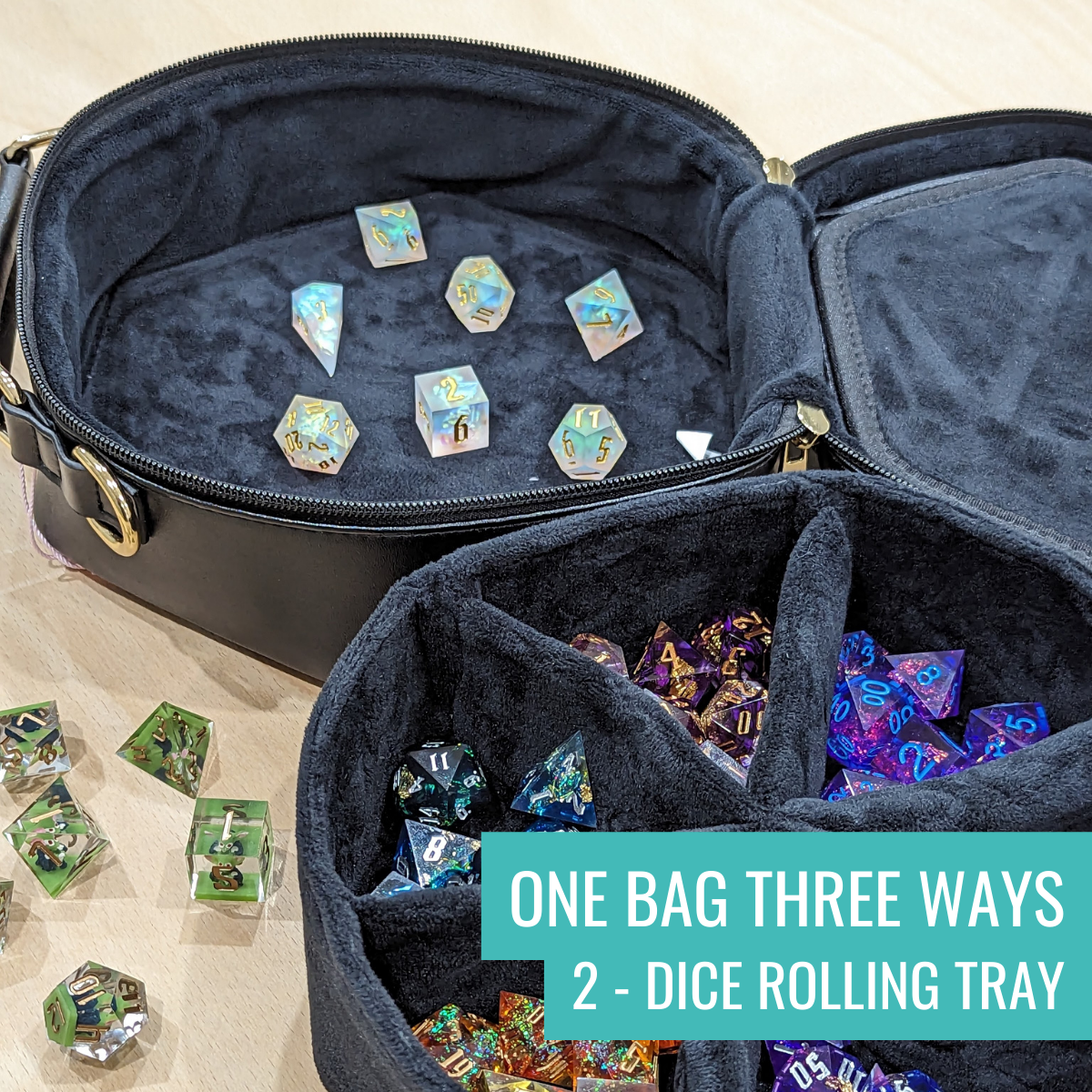 D20 Ita Bag &amp; Dice Organiser