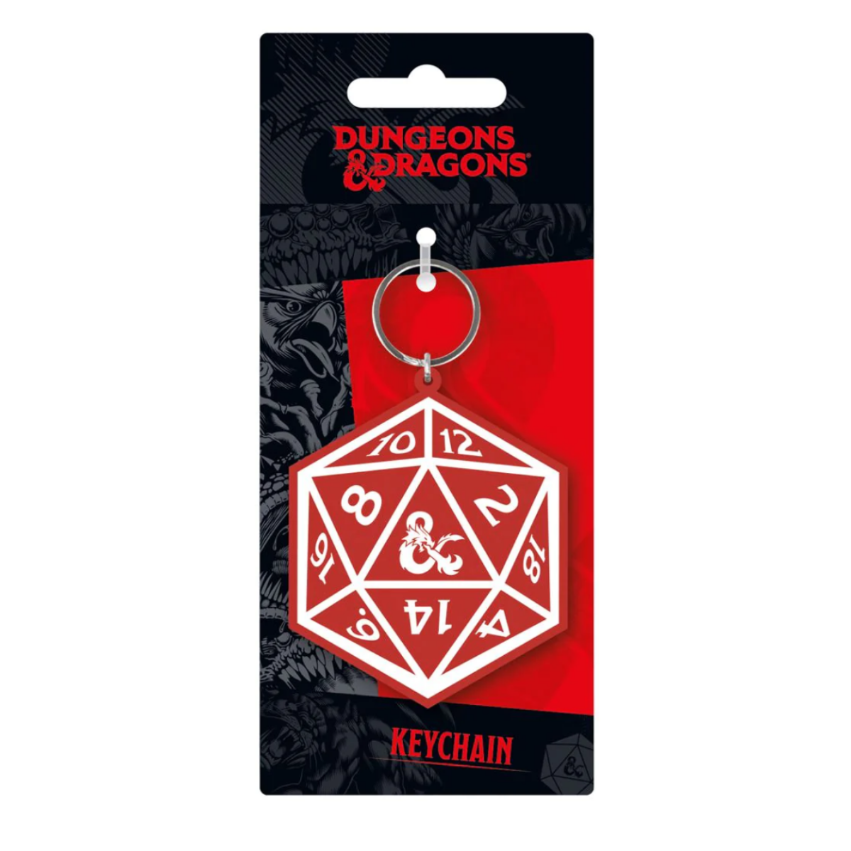 D&amp;D Keychain | D20 Dice