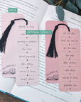 Romance Tropes Bookmarks