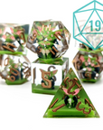 NATURAL 19 - Dice Goblin | Premium Sharp Edge Dice Set