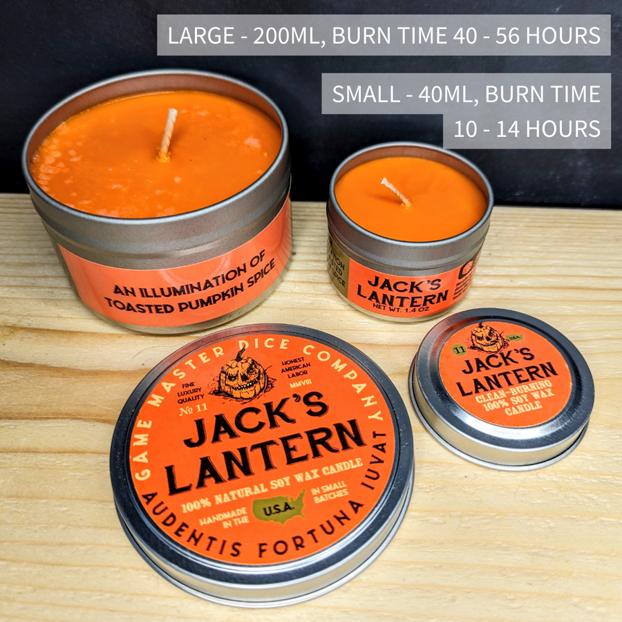 Jack's Lantern | Adventure Candle