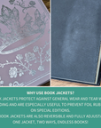 Cast a Spell Purple | Reversible Book Jacket