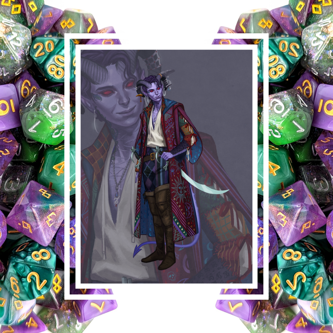 Mollymauk Dice Palette | Mighty Nein