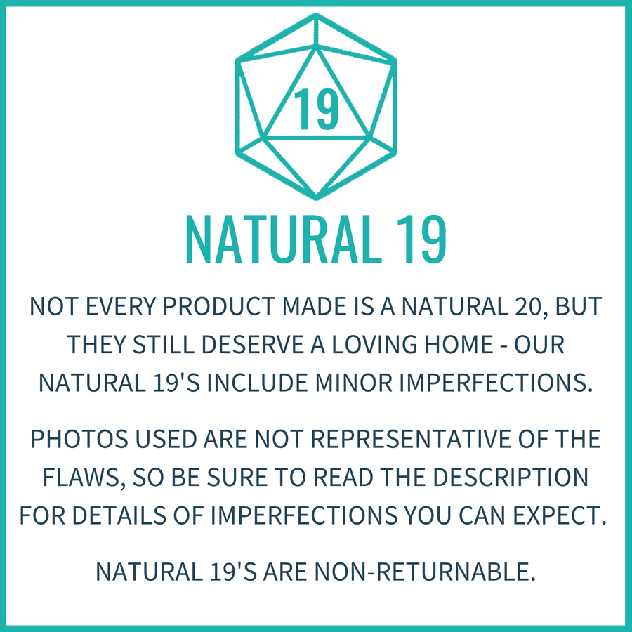 NATURAL 19 - Survival Check Critical Failure Bookmark