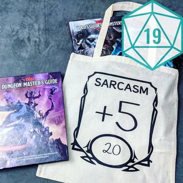 Natural 19 - D&D Sarcasm +5 Bag
