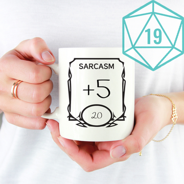 NATURAL 19 | Sarcasm Stats Mug