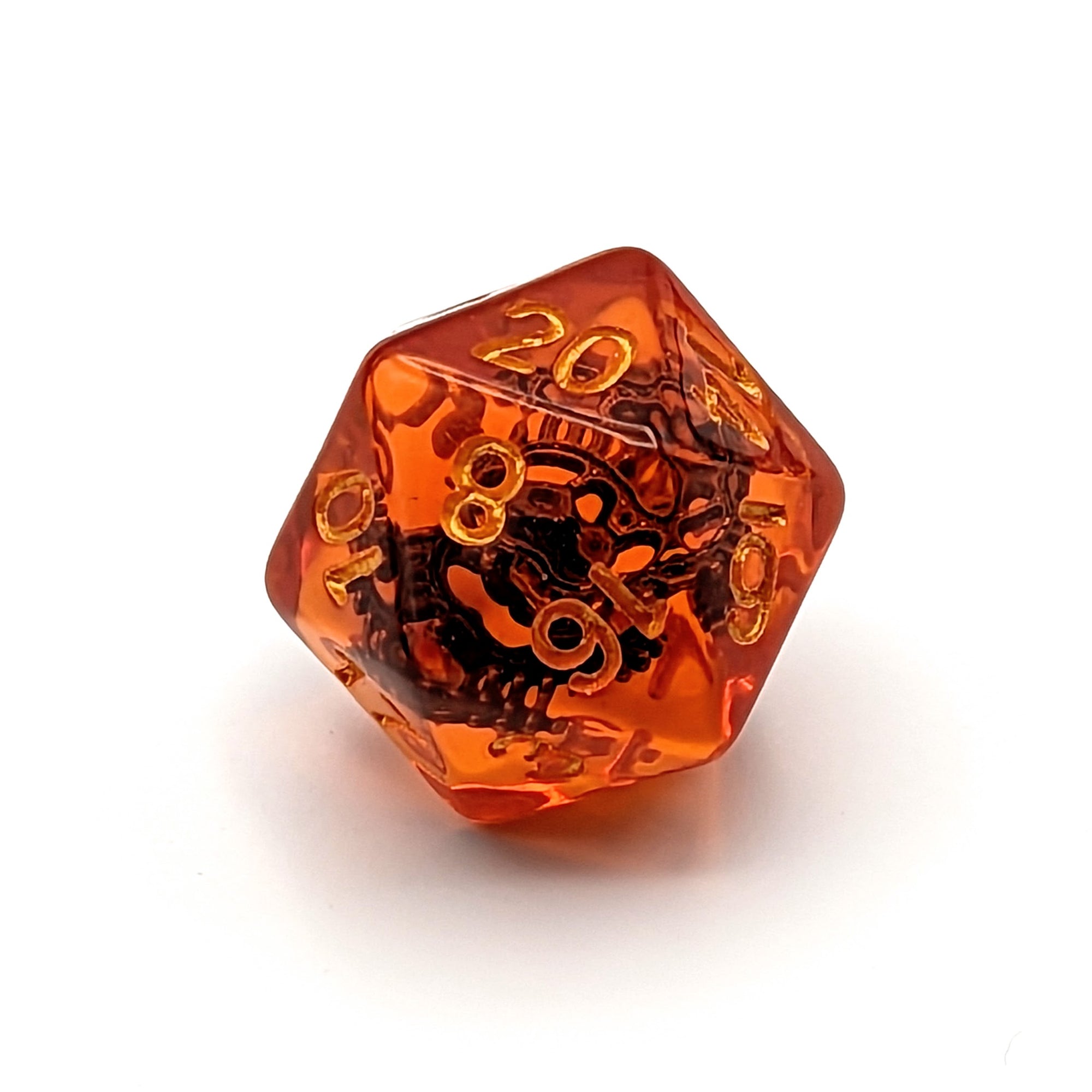 Steampunk Amber | Dice Set