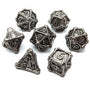 Dragon Bones Metal Dice Set | Iron