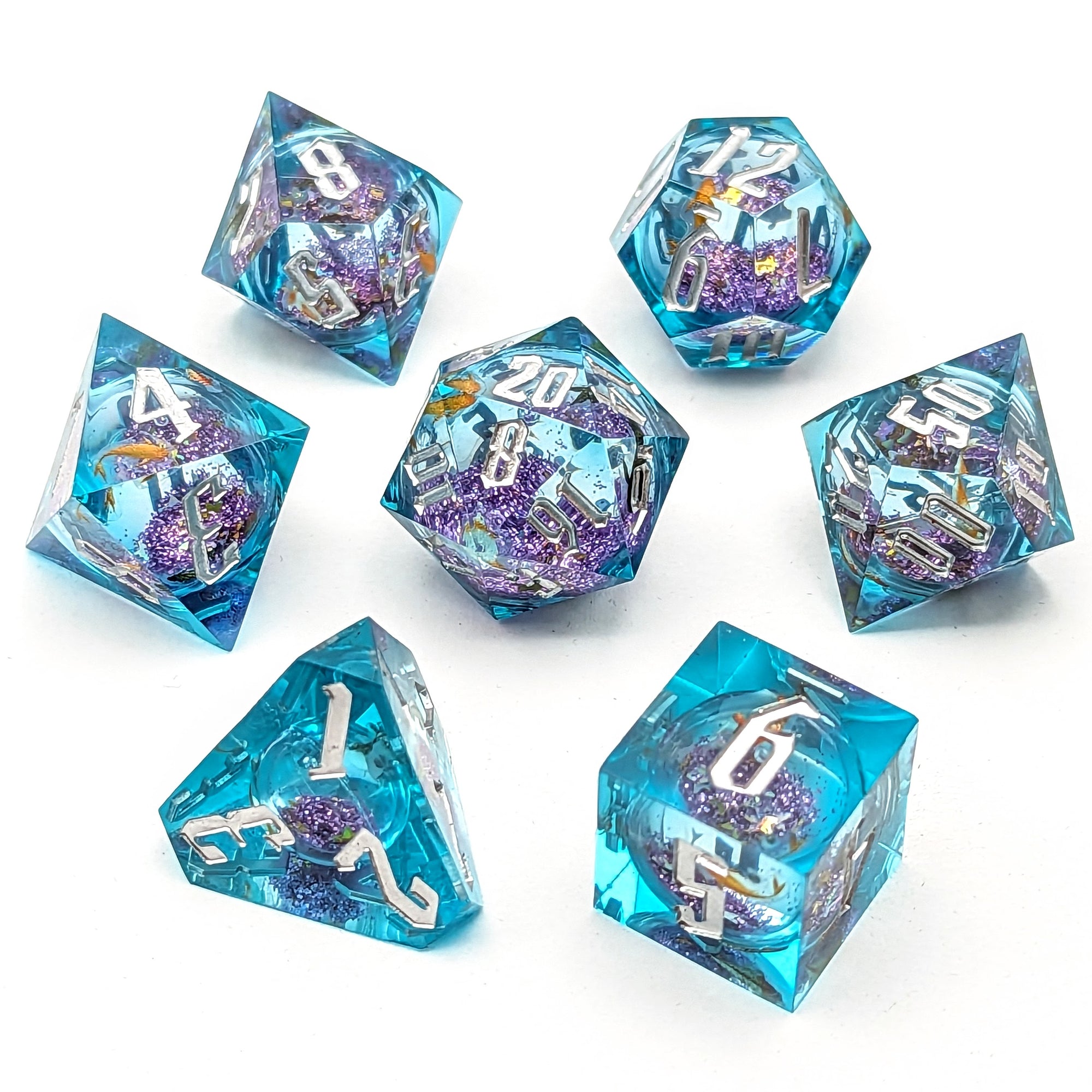 Fae Pond | Premium Liquid Core Dice Set