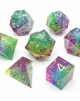 Unicorn Tears | Premium Sharp Edge Dice Set