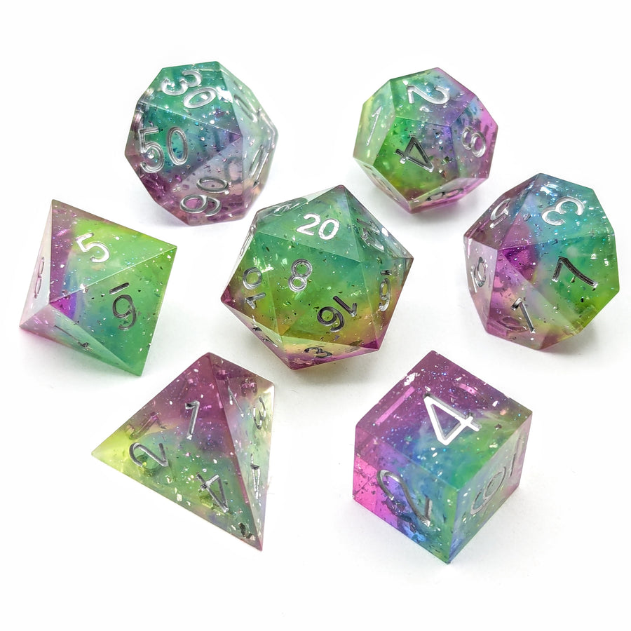 Unicorn Tears | Premium Sharp Edge Dice Set