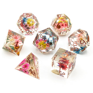 Wildflower 2.0 | Premium Sharp Edge Dice Set