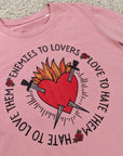 Enemies to Lovers T-Shirt | Full Colour