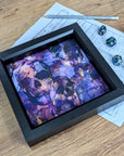 Amethyst Skulls | Dice Tray Insert