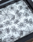 Webs in Bloom | Dice Tray Insert