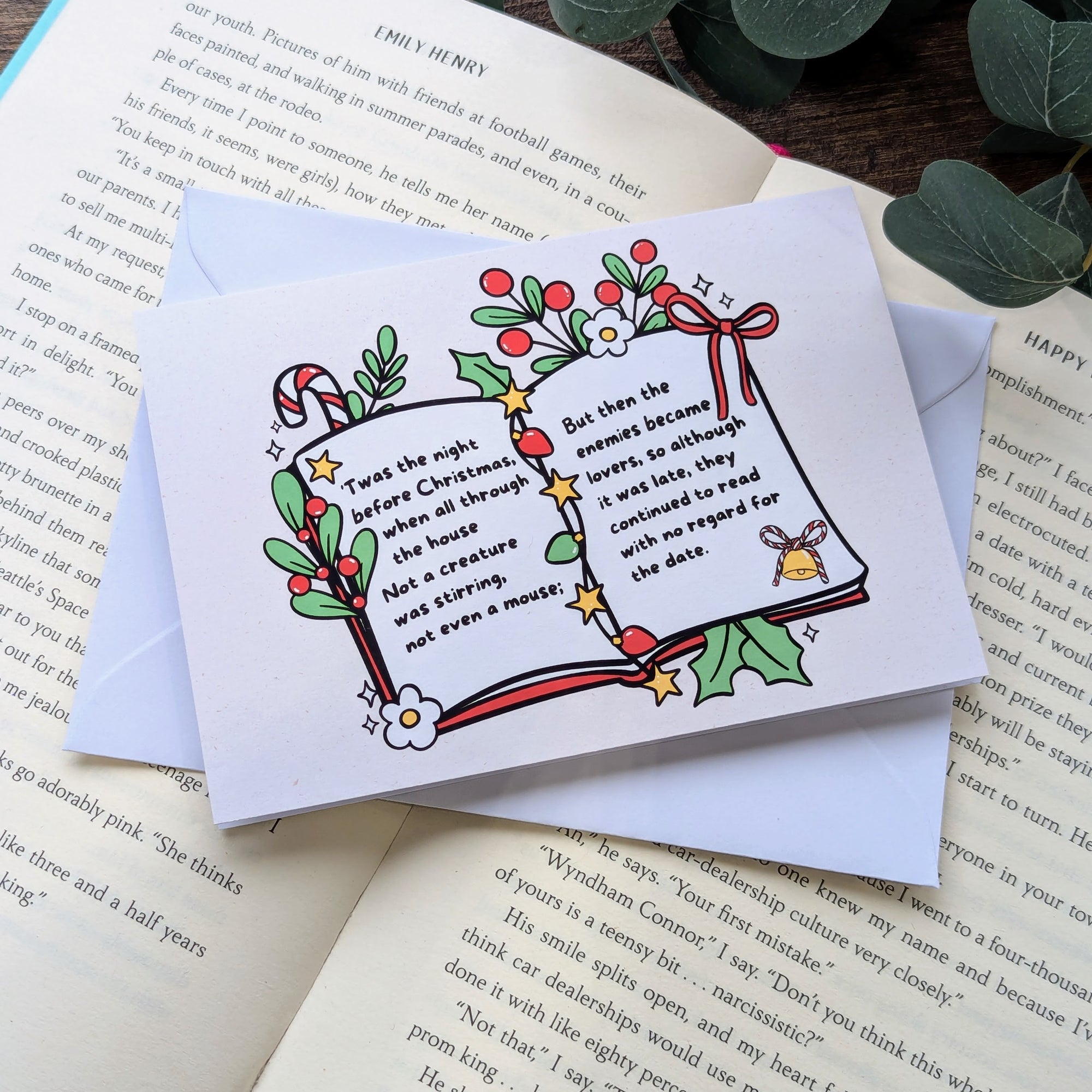Bookish Christmas Cards | Mixed Pack