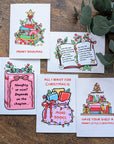 Bookish Christmas Cards | Mixed Pack