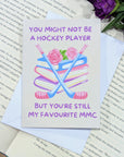 Hockey Player MMC Card
