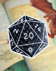 Dragon Scale D20 | Vinyl Sticker