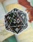 Dragon Scale D20 | Vinyl Sticker