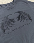 Big Wingspan Energy T-Shirt | Anthracite Grey - Mint & Mustard