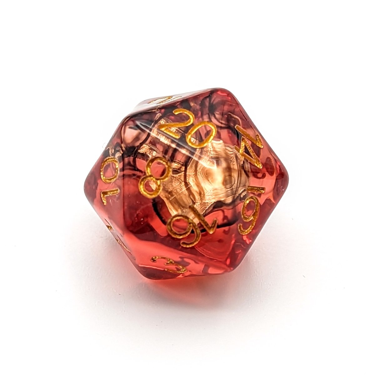 Bloodied Axe | Dice Set - Mint & Mustard