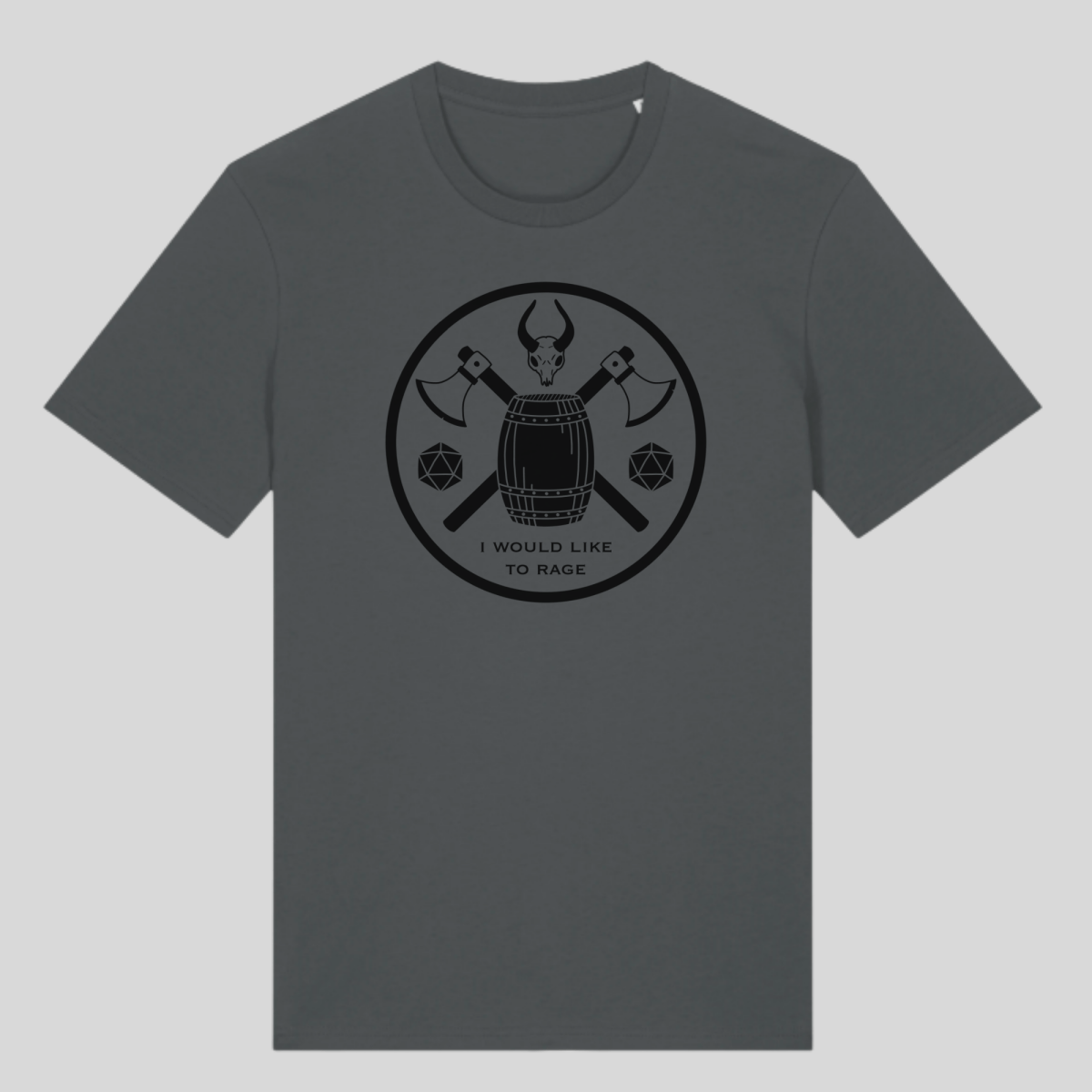 Class Sigil T-Shirt | Barbarian - Mint & Mustard
