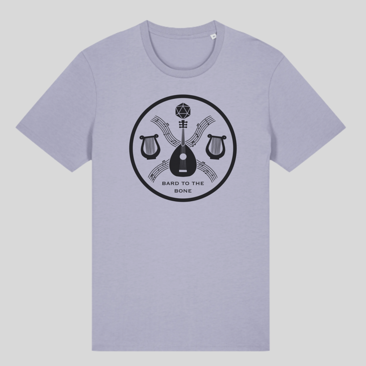 Class Sigil T-Shirt | Bard - Mint & Mustard